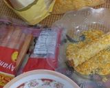 Foto langkah ke 4 dari resep Roti Goreng Sosis.