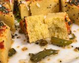 A picture of step 16 of Yellow Moong Dal Dhokla.