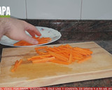 Foto del paso 5 de la receta: Ensalada china con salsa blanca agridulce