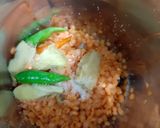 A picture of step 2 of Methi Palak Mansoor Dal Pokoda.