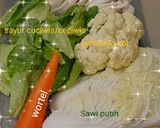 Foto langkah ke 1 dari resep Tumis jamur shimeji ceciwis kembangkol wortel.