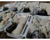 Foto langkah ke 5 dari resep Lupis Pulut/Ketan Gula Merah.