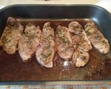 Foto del paso 7 de la receta: Chuletas de pavo al horno o en sartén con arroz blanco