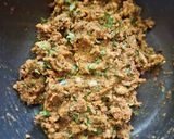 A picture of step 1 of Farali dahi pettis.