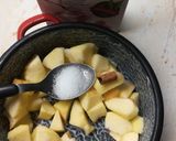 Almapürés korongok, glutén-és cukormentesen recept fázis 1 fotója