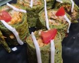 A picture of step 7 of Spinach Cheesy Roulade.