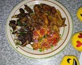 A picture of step 8 of Fried plantain.