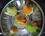 A picture of step 14 of स्टफ्ड पान मोदक(प्राकृतिक रंग में).