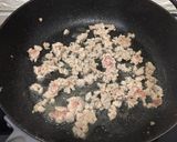 รูปขั้นตอนการทำที่ 3 ของ ข้าวผัดหมูสับซอสโชยุ