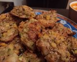 Foto del paso 5 de la receta: Buñuelos de zucchini y choclo al horno