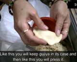 A picture of step 41 of Mawa Gujiya.