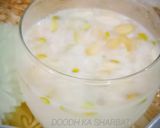 A picture of step 3 of Doodh ka sharbat.