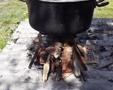 Foto del paso 1 de la receta: Guiso de legumbres a la leña