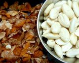 A picture of step 1 of Cashew, Almond rolls.