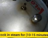 A picture of step 1 of Beef Stock (Yakhni).