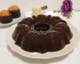 Foto langkah ke 5 dari resep Puding Dark Choco Vla Vanilla.