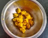 A picture of step 1 of Kala jamun.