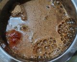A picture of step 2 of Aamchur -pink chutney.