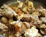 A picture of step 1 of Mutton biriyani.