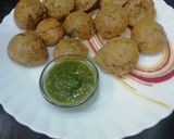 A picture of step 8 of Sago Appe.