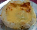 A picture of step 5 of Chicken Egg Cup Pizza.