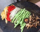 Hình bước làm 1 của món Thập cẩm chay