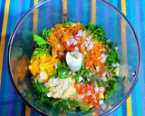 Foto del paso 5 de la receta: Pollo asado a la imperial con patatas asadas, huevos y olivas
