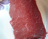 A picture of step 1 of Steak Fingers.