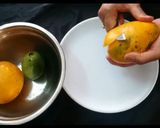 A picture of step 2 of Mango sharbat.
