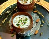 A picture of step 8 of Kesariya Sheer khurma.