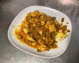 Une image de l'étape 14 de Poulet au curry,gingembre et amandes.