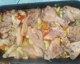 Zöldséges csirke recept fázis 2 fotója