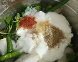 A picture of step 3 of Methi ki Chatpti chutney.