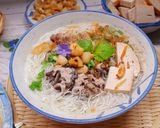 Hình bước làm 4 của món Bún mọc