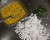 A picture of step 3 of Steamed Mustard Prawns.