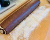 Kókuszos keksztekercs recept fázis 4 fotója