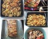 Tűzdelt karaj zöldfűszeres, joghurtos burgonyával recept fázis 7 fotója