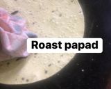 A picture of step 1 of Rajasthani special Papad ki sabzi.