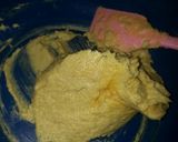 A picture of step 3 of White forest cake# Christmas baking contest # Revival contest #.
