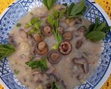 Tejszínes gomba krémleves recept fázis 11 fotója