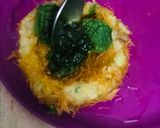 A picture of step 8 of Special bird nest With potato,vermicelli and cottage cheese egg.