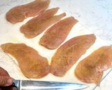 A picture of step 1 of Perfect Chicken Cutlets.
