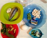 Foto langkah ke 1 dari resep Bubur Ikan Kembung (MPASI Bayi 8 Bln +).