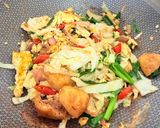 Gambar langkah 3 resipi 👩‍🍳Kobis Goreng Pecah Telur.