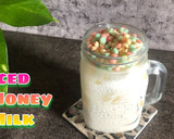 Foto langkah ke 8 dari resep Iced Honey Milk | Our Channel.
