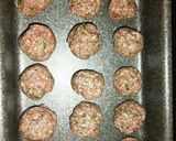 A picture of step 2 of Kofta with Tahini and Onions.