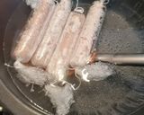 Foto del paso 4 de la receta Salchichas de pollo caseras encebolladas