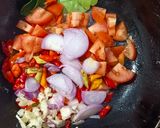 Foto langkah ke 3 dari resep Sambal Teri Bumbu Iris.