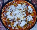 Chicken tikka pizza recipe step 7 photo