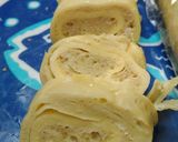 Foto langkah ke 7 dari resep Mpasi 1+ egg chicken roll sederhana.